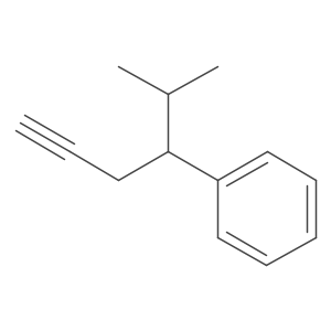 (2-Methylhex-5-yn-3-yl)benzene Structure