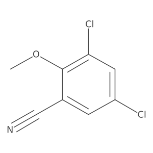 3,5-Dichloro-2-methoxybenzonitrile Structure
