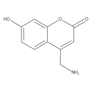 4-(aminomethyl)-7-hydroxy-2H-chromen-2-one结构式