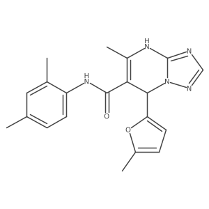 N-(2,4-dimethylphenyl)-5-methyl-7-(5-methylfuran-2-yl)-4,7-dihydro-[1,2,4]triazolo[1,5-a]pyrimidine-6-carboxamide Structure