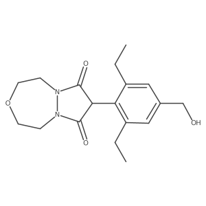 4'Desmethyl-4'Hydroxymethyl Pinoxaden Despivoloyl Structure