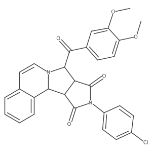 C29H23ClN2O5 Structure