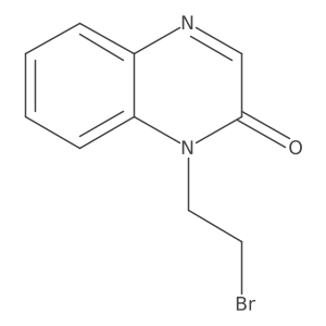 1-(2-Bromoethyl)-2(1H)-quinoxalinone结构式