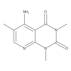 5-Amino-1,3,6-trimethylpyrido[2,3-d]pyrimidine-2,4-dione Structure