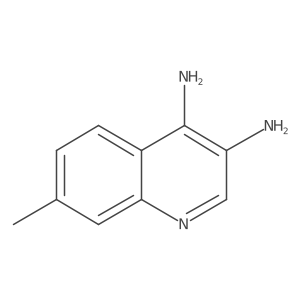 7-Methylquinoline-3,4-diamine Structure