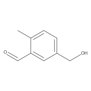 5-(Hydroxymethyl)-2-methylbenzaldehyde结构式