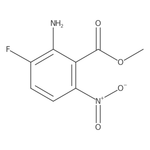 Methyl 2-amino-3-fluoro-6-nitrobenzoate Structure