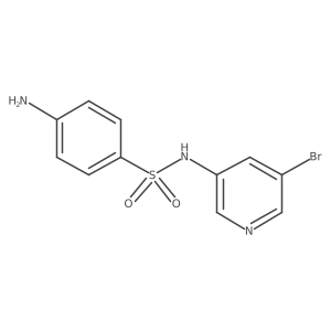 4-amino-N-(5-bromopyridin-3-yl)benzenesulfonamide Structure