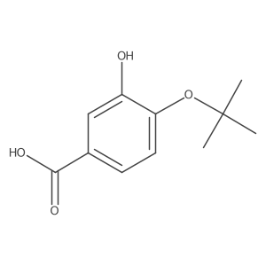 4-Tert-butoxy-3-hydroxybenzoic acid Structure