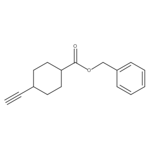 Benzyl 4-ethynylcyclohexane-1-carboxylate Structure