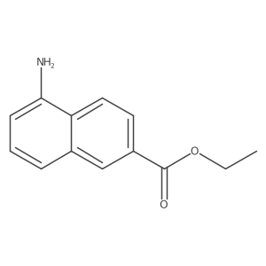 Ethyl 5-Amino-2-naphthoate Structure