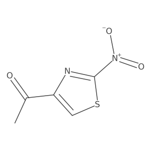1-(2-Nitro-4-thiazolyl)ethanone Structure