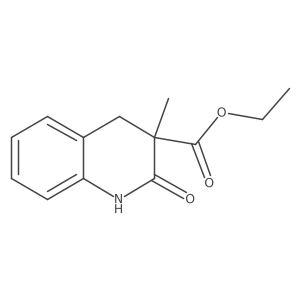 Ethyl 3-methyl-2-oxo-1,2,3,4-tetrahydroquinoline-3-carboxylate Structure