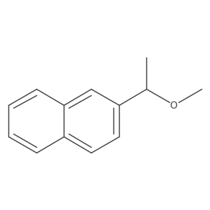 2-(1-Methoxyethyl)naphthalene Structure