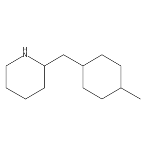 2-[(4-Methylcyclohexyl)methyl]piperidine结构式