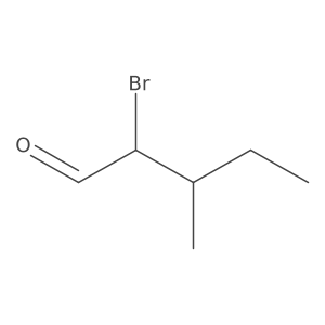 2-Bromo-3-methylpentanal结构式