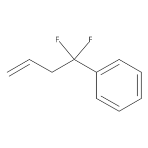 1,1-Difluorobut-3-enylbenzene结构式