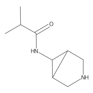N-((1R,5S,6S)-3-Azabicyclo[3.1.0]Hexan-6-Yl)Isobutyramide Structure