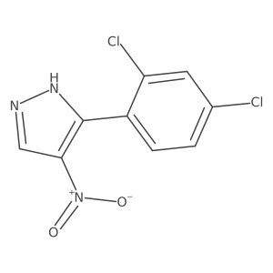 3-(2,4-Dichlorophenyl)-4-nitro-1H-pyrazole Structure