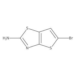 5-Bromothieno[2,3-d]thiazol-2-amine Structure