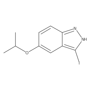 3-Iodo-5-isopropoxy-1h-indazole Structure