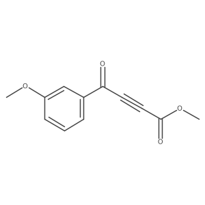 Methyl 4-(3-methoxyphenyl)-4-oxobut-2-ynoate Structure