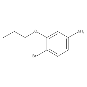 4-Bromo-3-propoxyaniline Structure