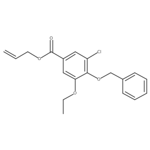 Allyl 4-(benzyloxy)-3-chloro-5-ethoxybenzoate结构式