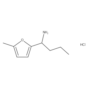 1-(5-Methylfuran-2-yl)butan-1-amine hydrochloride结构式