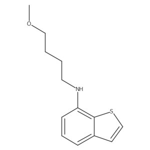 N-(4-methoxybutyl)-1-benzothiophen-7-amine Structure