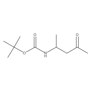 Tert-butyl (S)-(4-oxopentan-2-YL)carbamate Structure