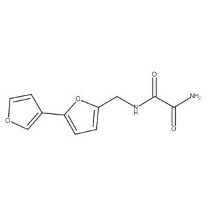 N'-({[2,3'-bifuran]-5-yl}methyl)ethanediamide结构式