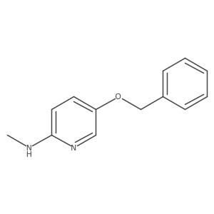 5-(Benzyloxy)-N-methylpyridin-2-amine Structure