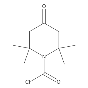 2,2,6,6-Tetramethyl-4-oxopiperidine-1-carbonyl chloride Structure