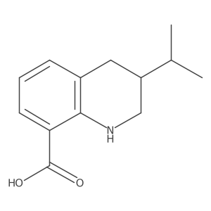 3-(Propan-2-yl)-1,2,3,4-tetrahydroquinoline-8-carboxylic acid Structure