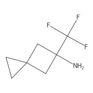 5-(Trifluoromethyl)spiro[2.3]hexan-5-amine Structure