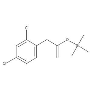 2,4-Dichloro-1-[2-[(trimethylsilyl)oxy]-2-propen-1-yl]benzene Structure