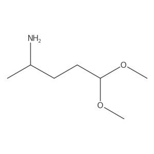 (2S)-5,5-dimethoxypentan-2-amine Structure