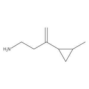 3-(2-Methylcyclopropyl)but-3-en-1-amine Structure