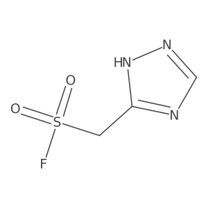 (1H-1,2,4-triazol-3-yl)methanesulfonyl fluoride结构式