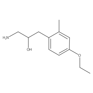 1-Amino-3-(4-ethoxy-2-methylphenyl)propan-2-ol Structure