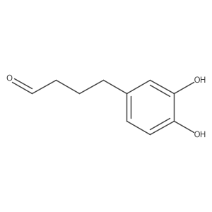 4-(3,4-Dihydroxyphenyl)butanal结构式