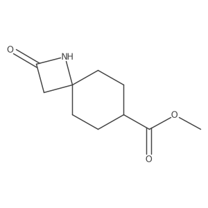 Methyl 2-oxo-1-azaspiro[3.5]nonane-7-carboxylate Structure