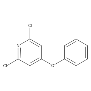 2,6-Dichloro-4-phenoxypyridine Structure