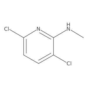 3,6-dichloro-N-methylpyridin-2-amine结构式