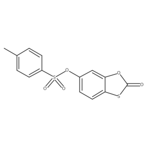 2-Oxobenzo(d)(1,3)oxathiol-6-yl 4-methylbenzenesulfonate Structure