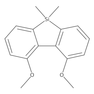 1,9-Dimethoxy-5,5-dimethyl-5H-dibenzo[b,d]silole Structure