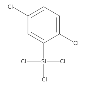 1,4-Dichloro-2-(trichlorosilyl)benzene结构式