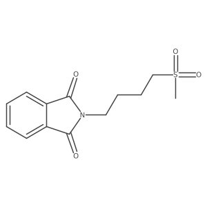 2-(4-Methanesulfonyl-butyl)-isoindole-1,3-dione Structure