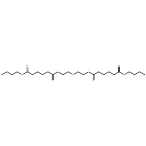 Poly[oxy-1,2-ethanediyloxy-1,2-ethanediyloxy(1,6-dioxo-1,6-hexanediyl)], I+/--(6-butoxy-1,6-dioxohexyl)-I-butoxy- Structure